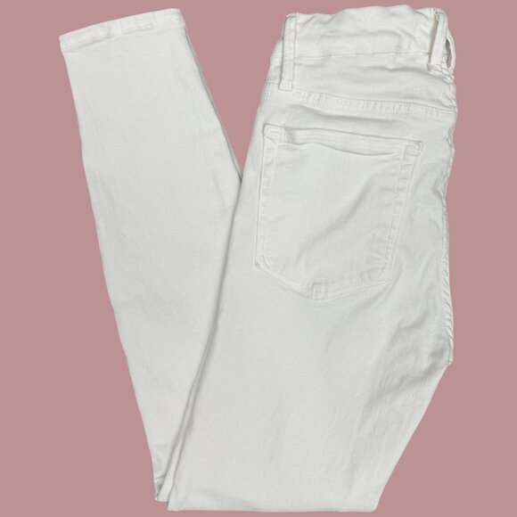 Women's GOOD AMERICAN Good Legs Cropped Straight Leg Jeans GAGLC403 | Size 2/26 - Picture 7 of 15